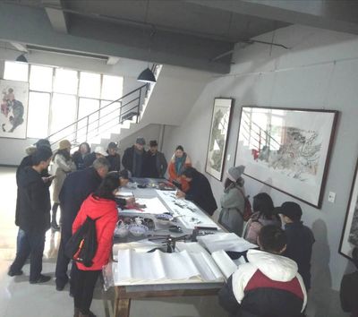 宜秀区举办第五届邓石如书画节暨迎新春年俗文化活动